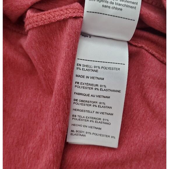 Untuckit Polo Shirt Mens Size‎ 2XL Red Stretch Wicking Short Sleeve Casual 31436 - Picture 4 of 7